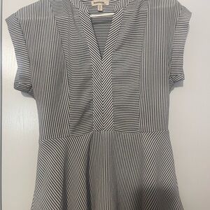 Monteau Striped Blouse
